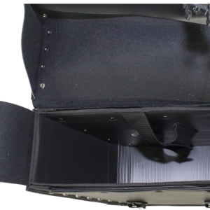 Saddlebags - PVC - Studs - Gun Pockets - Zip Off - SD4090-PV-DL