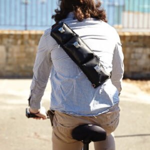 Black Pebble Leather Freedom Sling - SKU DS10111-DS