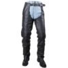 Leather Chaps - Unisex - Men's - Women's - Zipper Pocket -  C5334-17L-DL