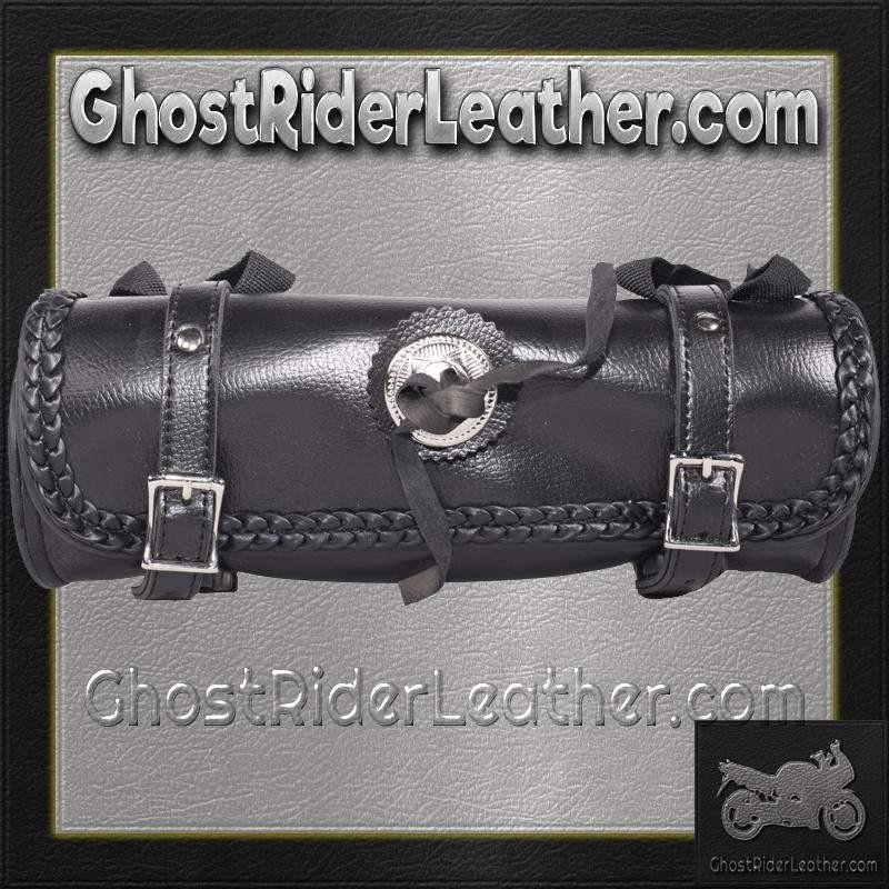 Motorcycle Tool Bag - PVC - Fork Bag Braid - 10 or 12 Inch - TB3006-10-12-DL