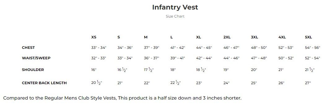 Leather and Canvas Motorcycle Vest - Men's - Camo - Up To 5XL - Infantry - FIM666CAMO-FM