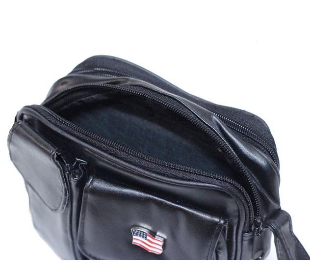 PVC Bag - Traveling - American Flag - Motorcycle - Belt Bag - BAG6-DL