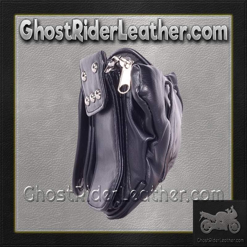 Motorcycle Magnetic Tank Bag with Studs - TB3038-PV-DL