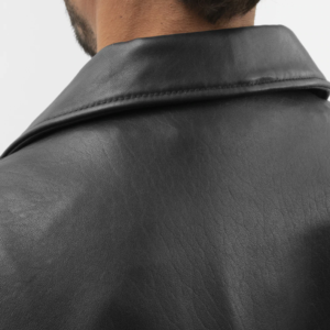 Leather Biker Jacket - Men's Fashion - Lambskin - Jay - WBM2080NZ-FM