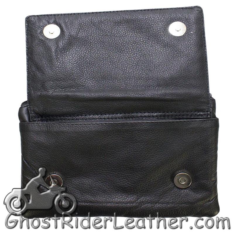 Belt Bag - Naked Leather - Pink Sugar Skull - Handbag - BAG35-EBL19-PINK-DL
