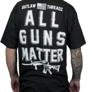 Men's Biker T-shirt - Defend The 2nd - All Guns Matter - MT144-DS