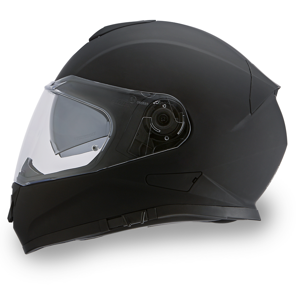 DOT Motorcycle Helmet - Detour - Dull Black - Full Face - DE1-B-DH