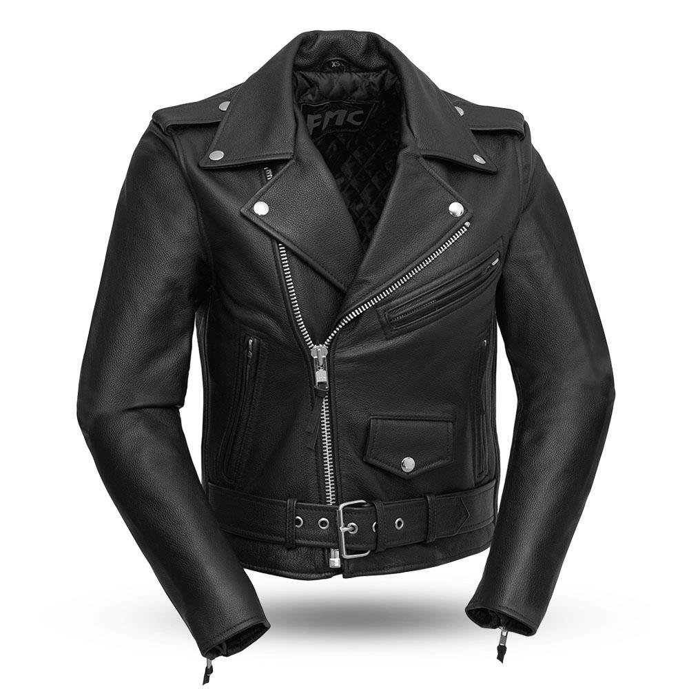 Bikerlicious - Women's Leather Motorcycle Riding Jacket - FML137CRP