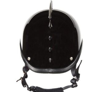 Novelty Motorcycle Helmet - Gloss or Flat Black - Spiked Gladiator - H403-H503-02-DL