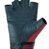 Leather Motorcycle Gloves - Men's - USA Flag - Fingerless - DS1215-DS