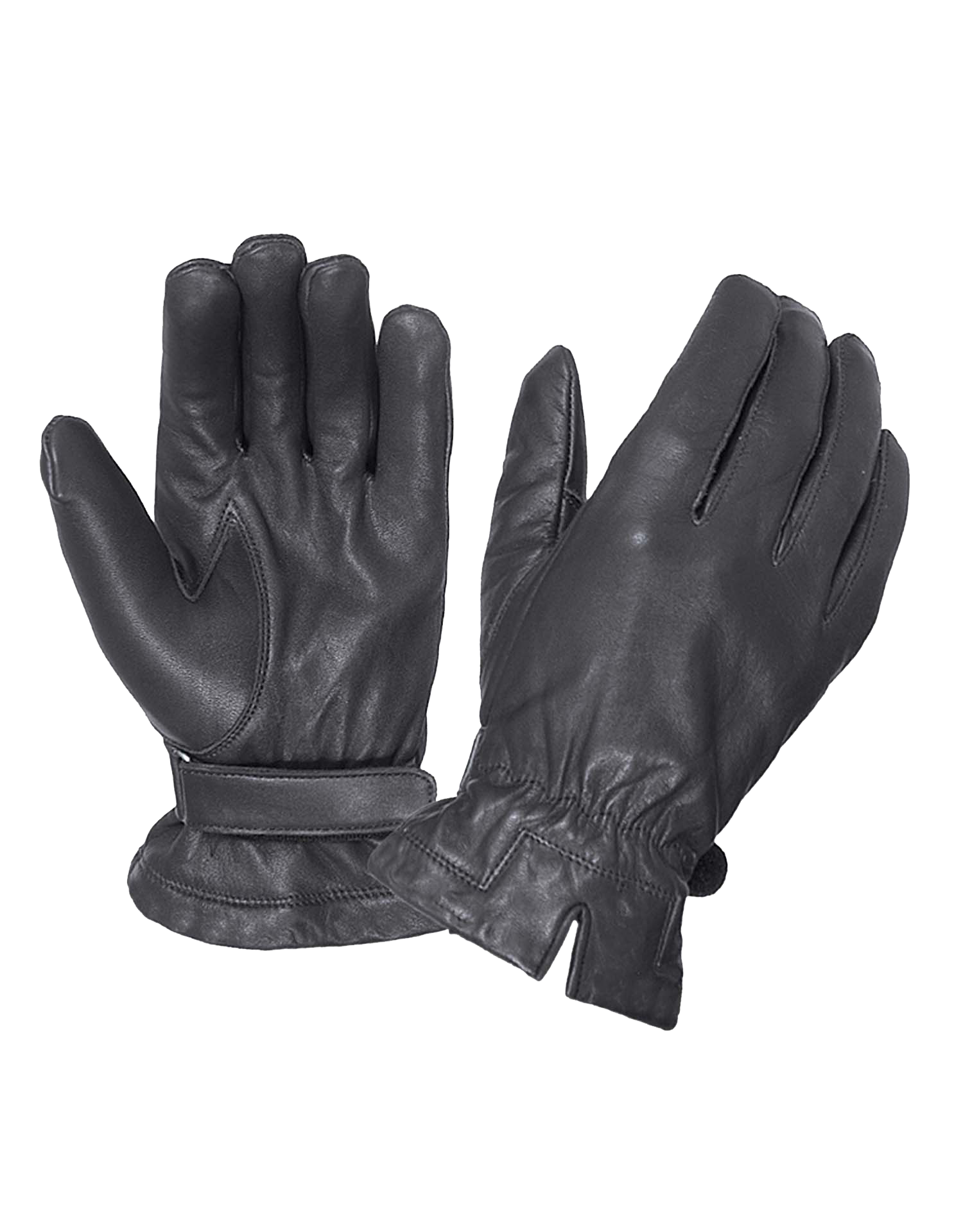 Women's Leather Motorcycle Gloves - Biker Gloves - SKU 8275-PL-UN