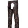 Leather Chaps - Unisex - Nevada Brown - Motorcycle - 720-ABR-UN.