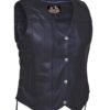 Leather Vest - Women's - 10 Pocket - Side Laces - 2675-00-UN