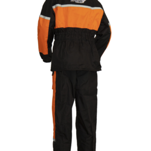 Rain Suit - Men's - Waterproof - Motorcycle - Orange - ATM3003-ORANGE-FM