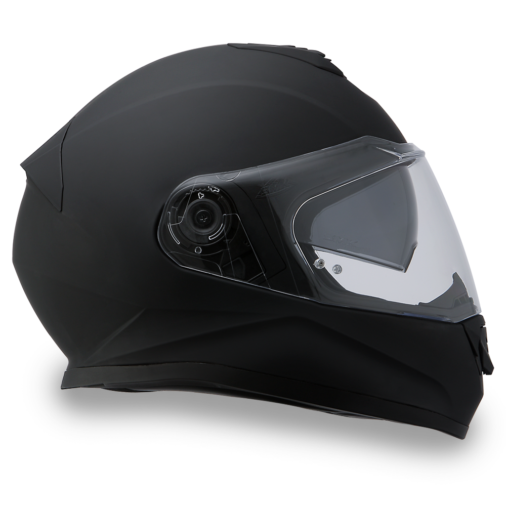 DOT Motorcycle Helmet - Detour - Dull Black - Full Face - DE1-B-DH