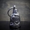 Hog Head - Pewter - Motorcycle Spirit Bell - Made In USA - SKU BB35-DS