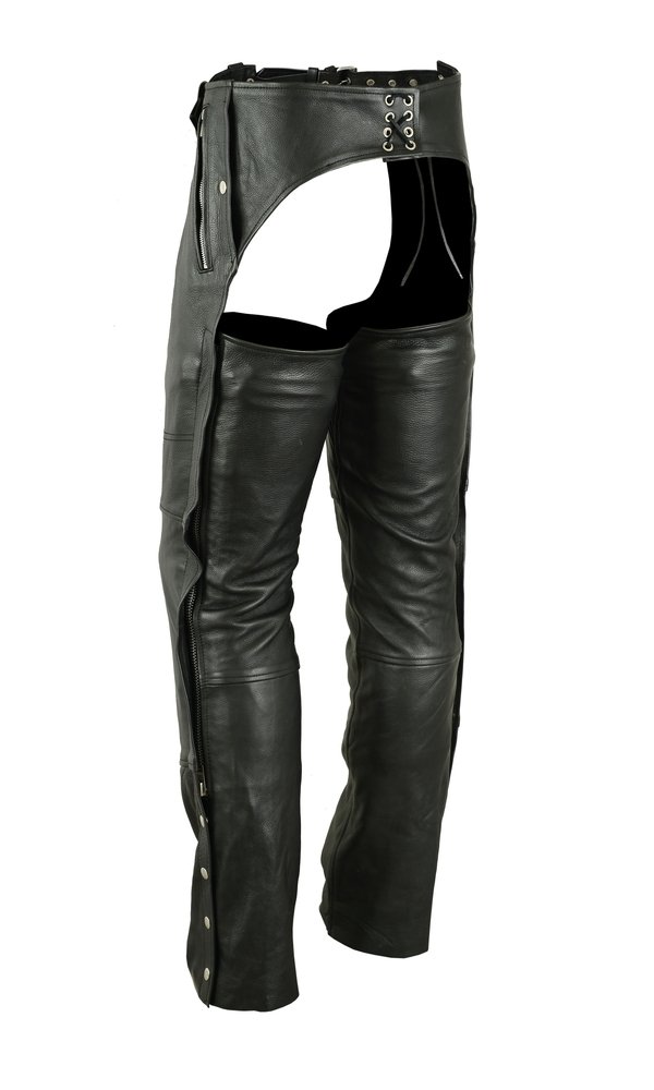 Leather Chaps - Deep Pocket - Unisex - Big - Up To 5XL - DS405-DS