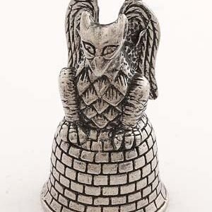 Gargoyle - Pewter - Motorcycle Guardian Bell® - Made In USA - SKU GB-GARGOYLE-DS