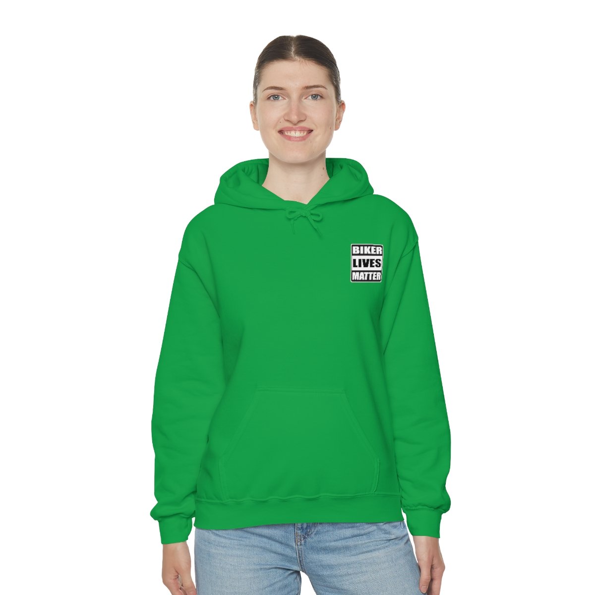 Biker Lives Matter - Unisex Heavy Blend™ Hooded Sweatshirt - Dark Colors