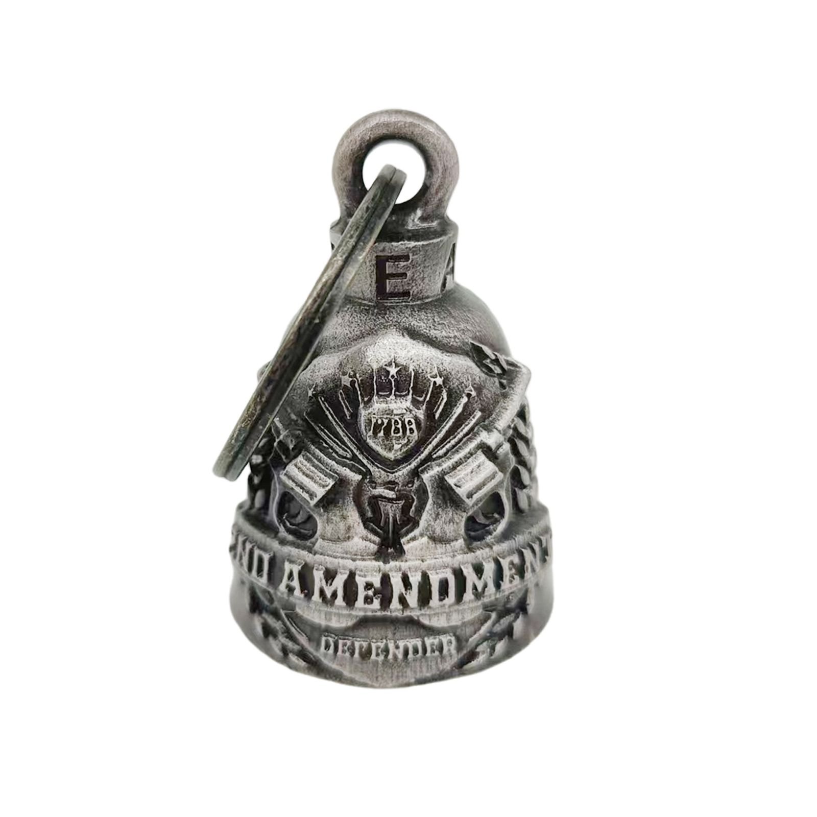 Motorcycle Ride Bell - 3D - 2nd Amendment - Spirit Bell - Gremlin - DBL20-L-DL