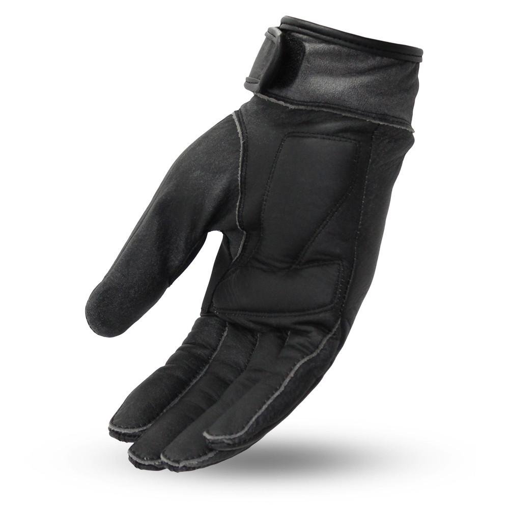 Leather Motorcycle Gloves - Men's - Unlined - Marfa - Biker - FI206-FM