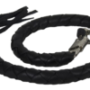 3 Inch Fat - Get Back Whip - Black Leather - 42 Inches - SKU GBW1-11-T2-DL