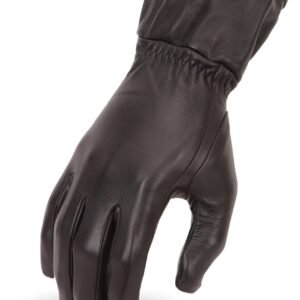 Leather Motorcycle Gloves - Women's - Gauntlet - High Performance - Aero - FI122GL-FM