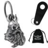 Motorcycle Ride Bell - 3D - Viking Helmet - Skull - Beard - Spirit Bell - Gremlin - DBL42-L-DL