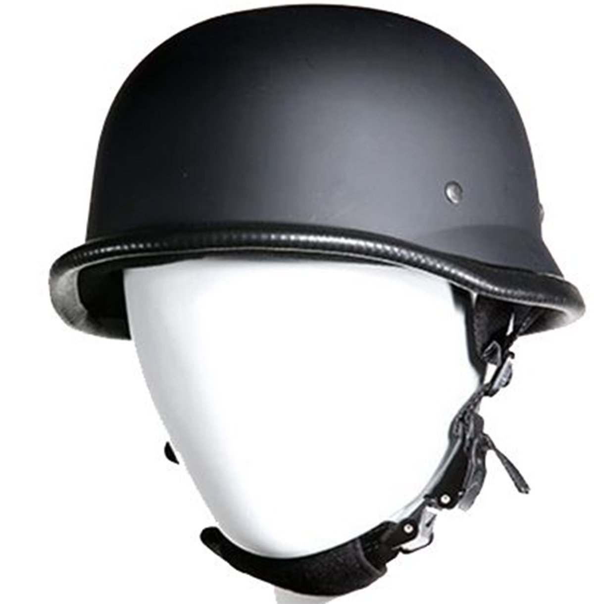 Novelty Motorcycle Helmet - Flat or Gloss Black - German - Spike - Kit - H402-502-SP400-KIT-DL