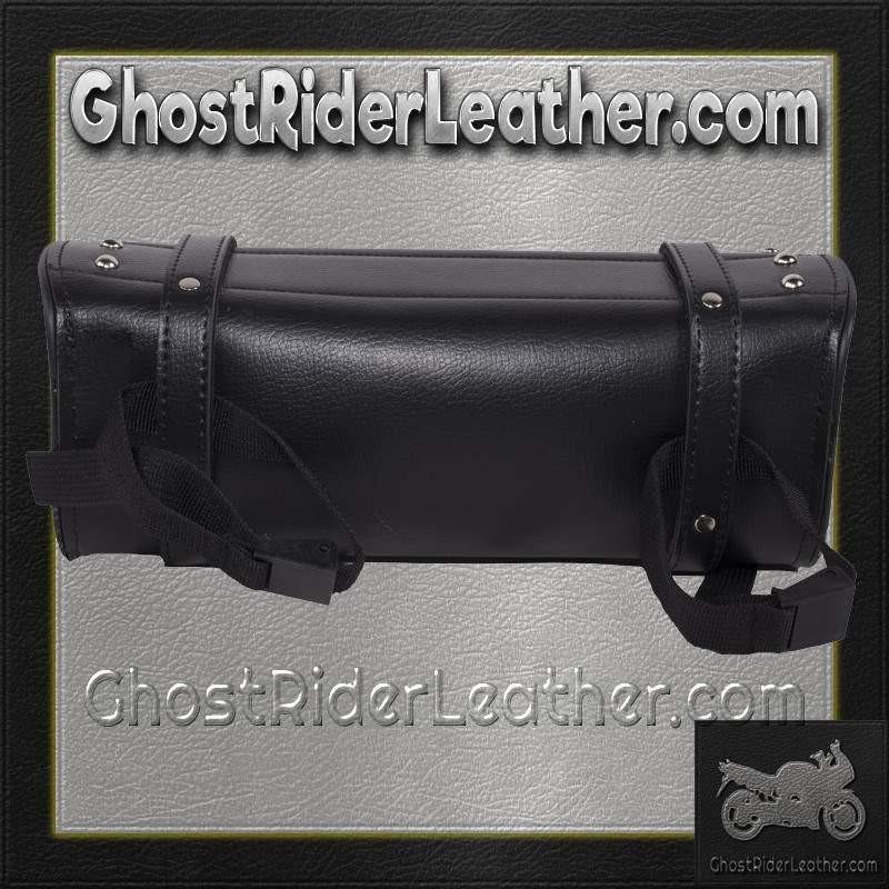 Motorcycle Tool Bag - PVC - Studded - Fork Bag - 9 Inch - TB3033-9-DL