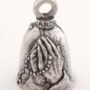 Praying Hands - Rosary - Pewter - Motorcycle Guardian Bell® - Made In USA - SKU GB-PRAYING-HANDS-DS