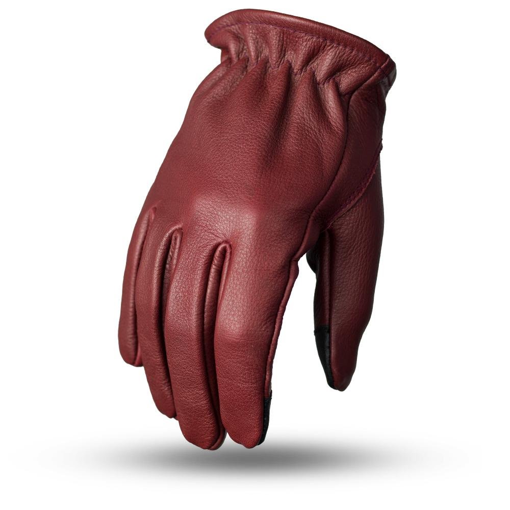 Leather Motorcycle Gloves - Men's - Choice Of Colors - Roper - FI211-FM