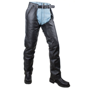 Leather Chaps - Men's or Women's - Buffalo Leather - C2334-BUFF-DL