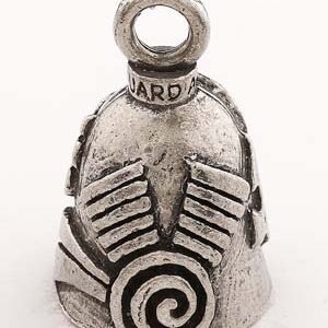 Chinese Dragon - V-Twin - Pewter - Motorcycle Guardian Bell - Made In USA - SKU GB-CHINESE-DRAG-DS