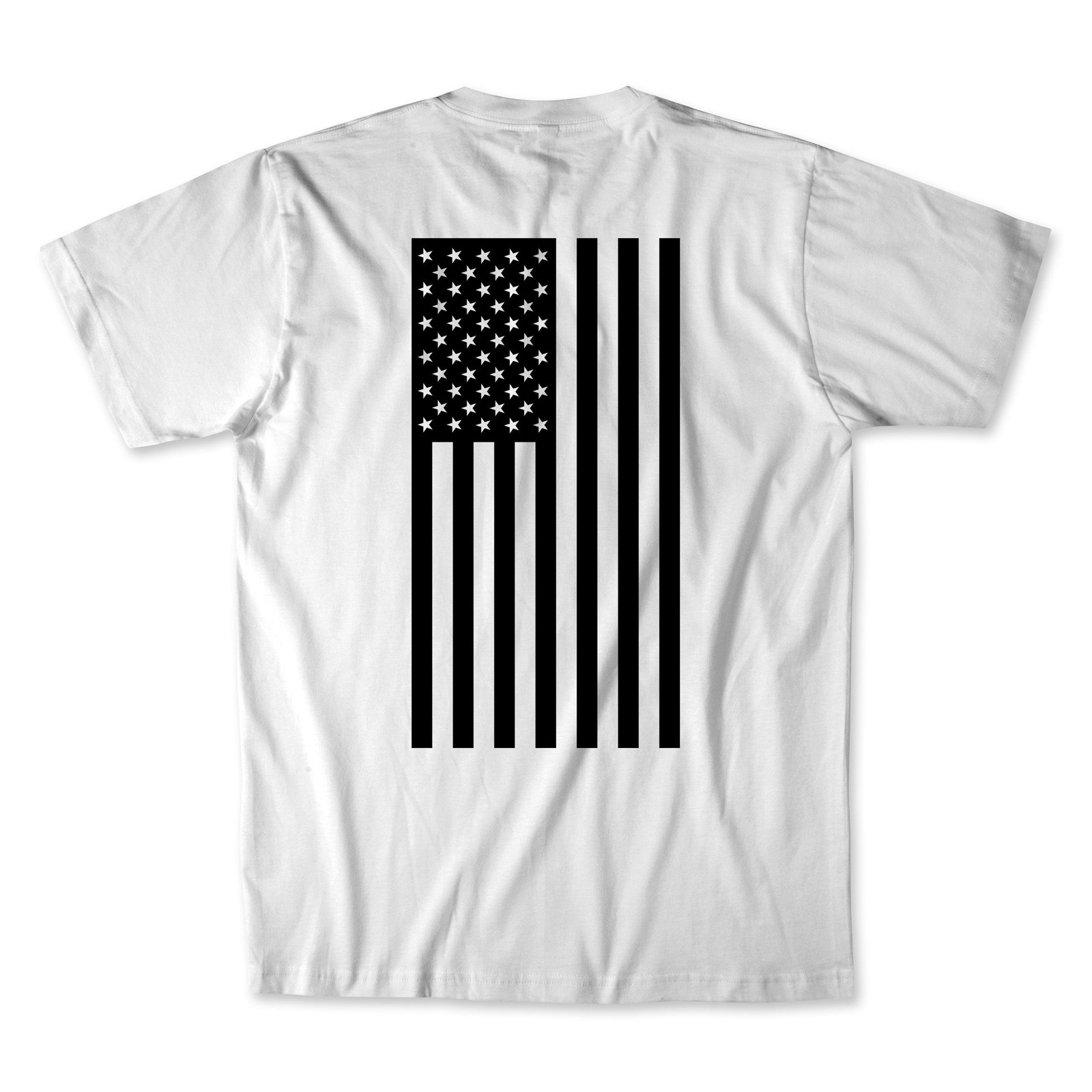 T-Shirt With Flag - Choice Of 5 Colors - T-Shirts Made For Riding - SKU FIT-004-FM