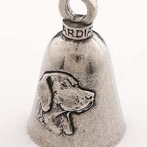 Pointer Dog - Pewter - Motorcycle Guardian Bell® - Made In USA - SKU GB-POINTER-DOG-DS