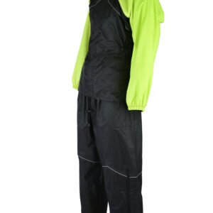 Rain Suit - Men's - Waterproof - Motorcycle - Hi Viz Yellow - DS592HV-DS